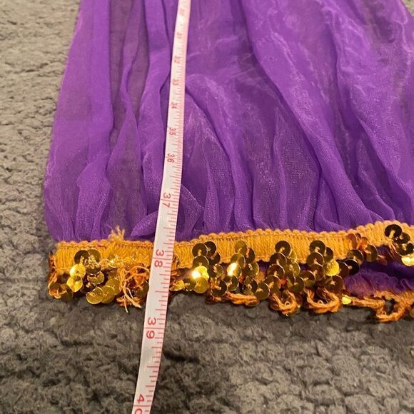 Genie Costume Purple Size XL - Picture 11 of 11